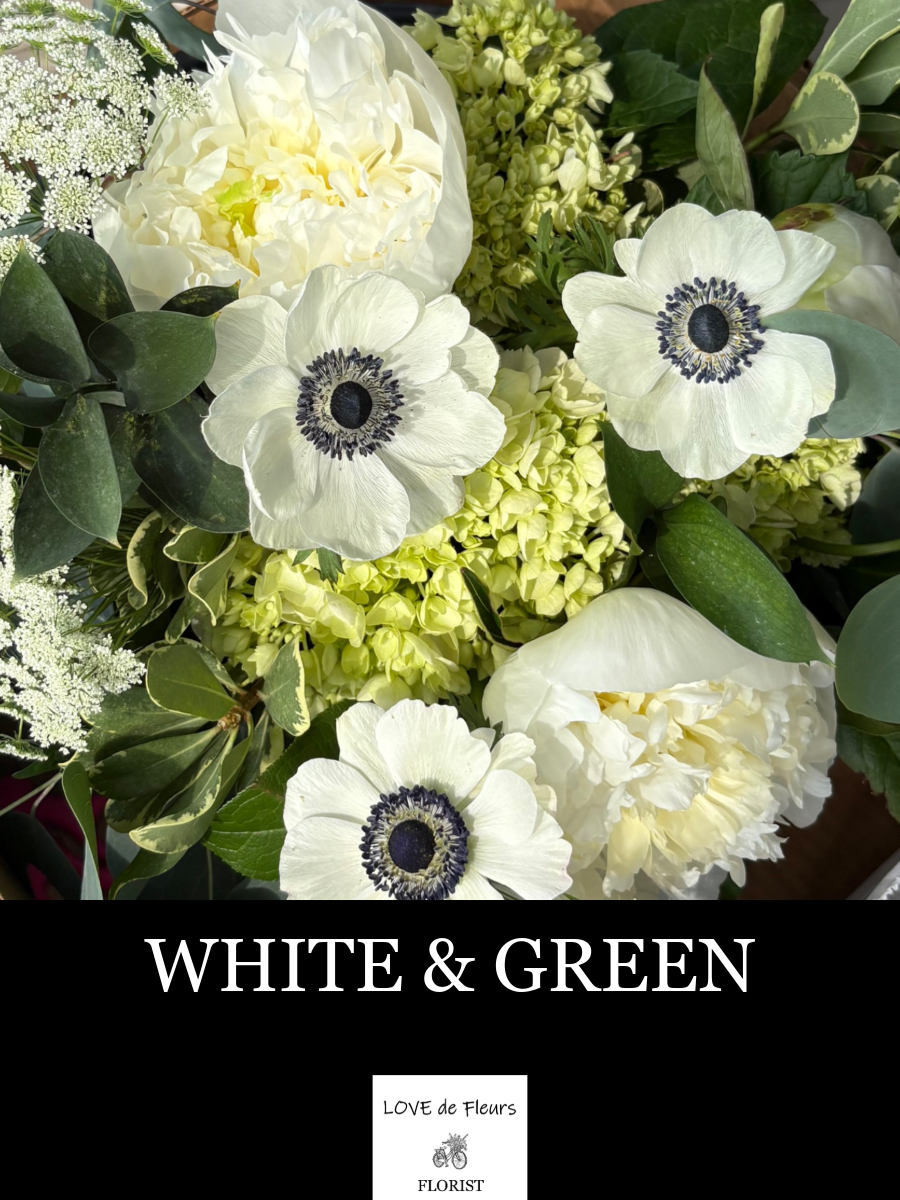 WHITE & GREEN