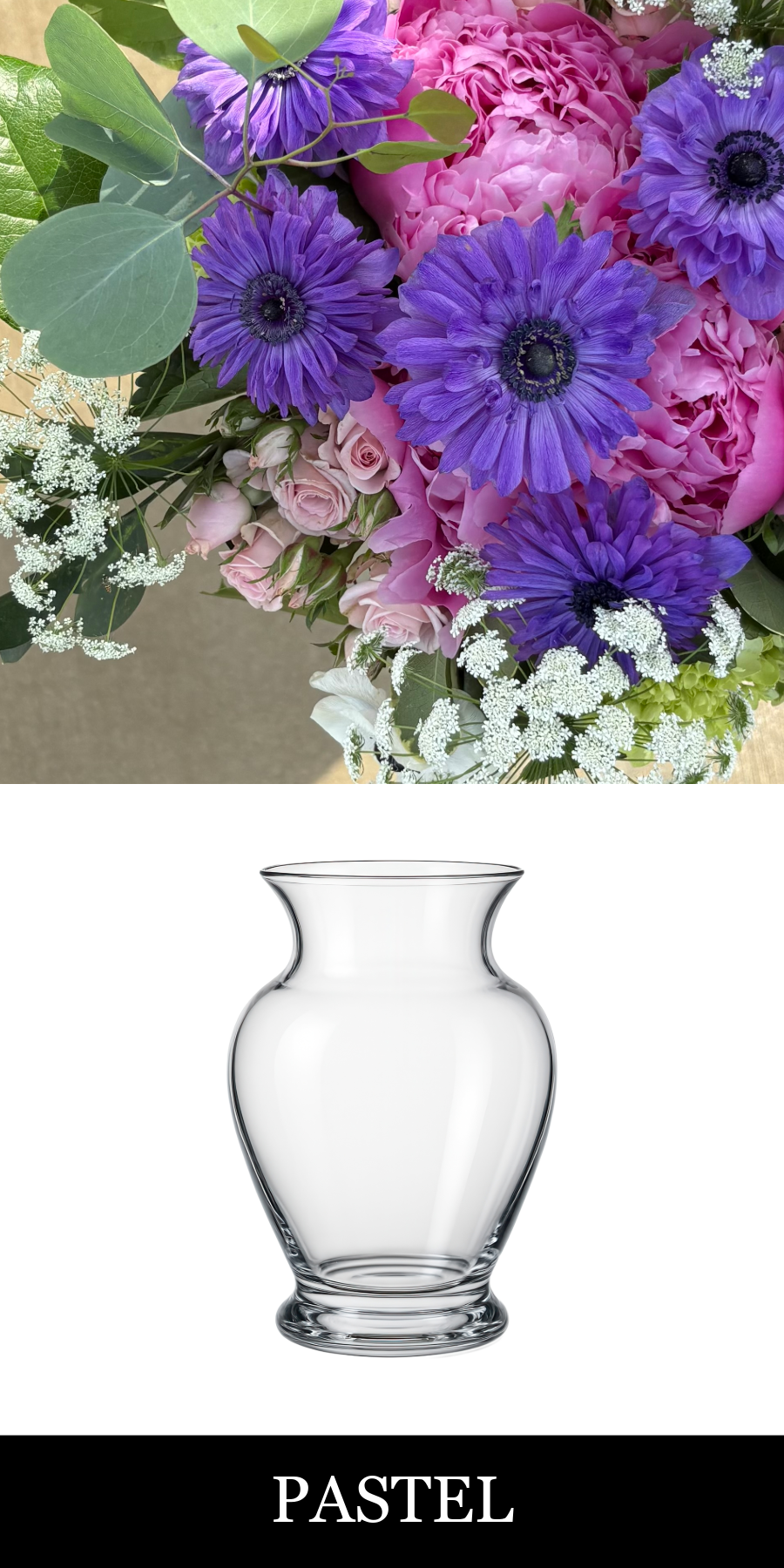VASE of FLOWER $130