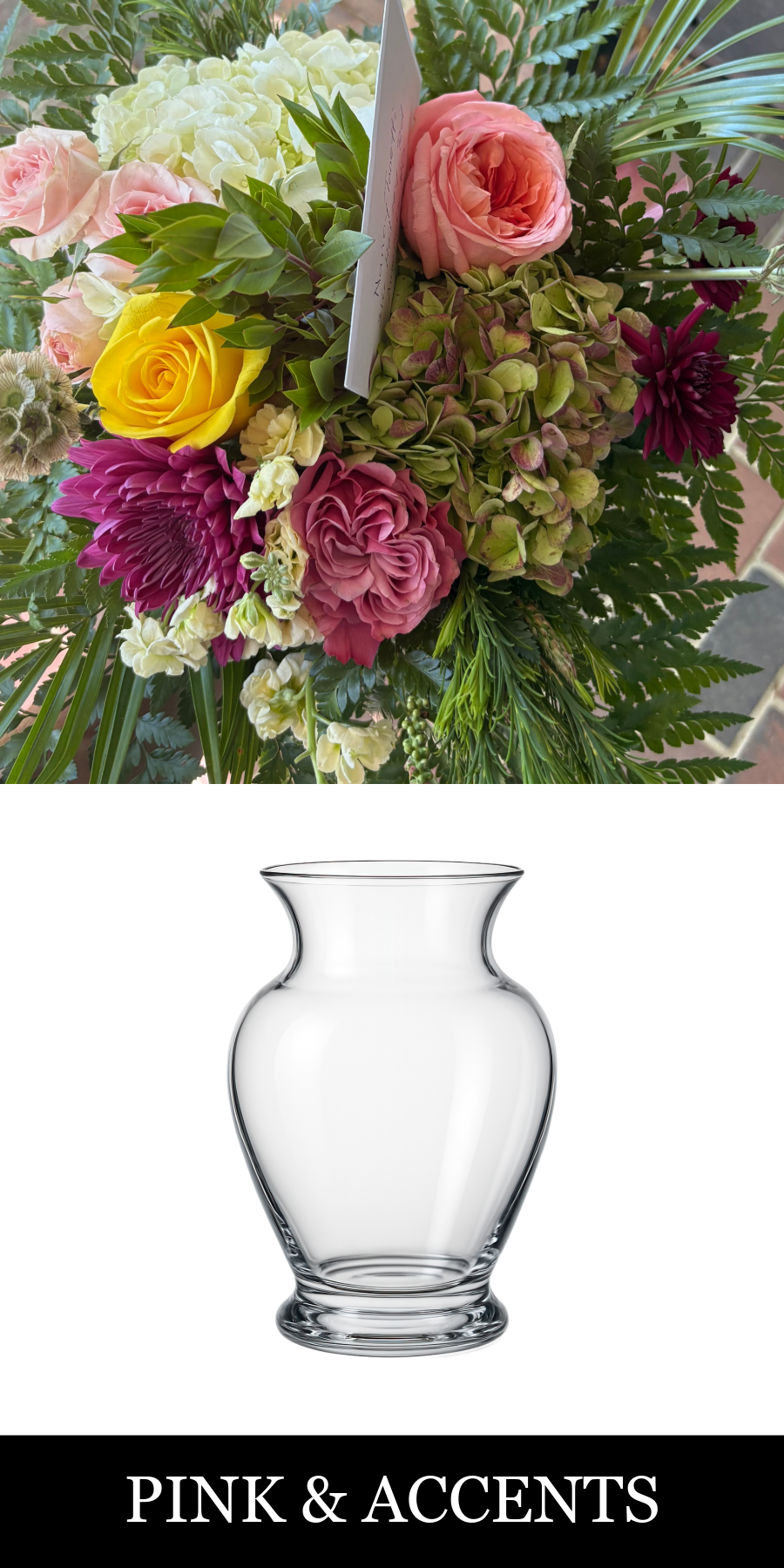 VASE of FLOWER $90