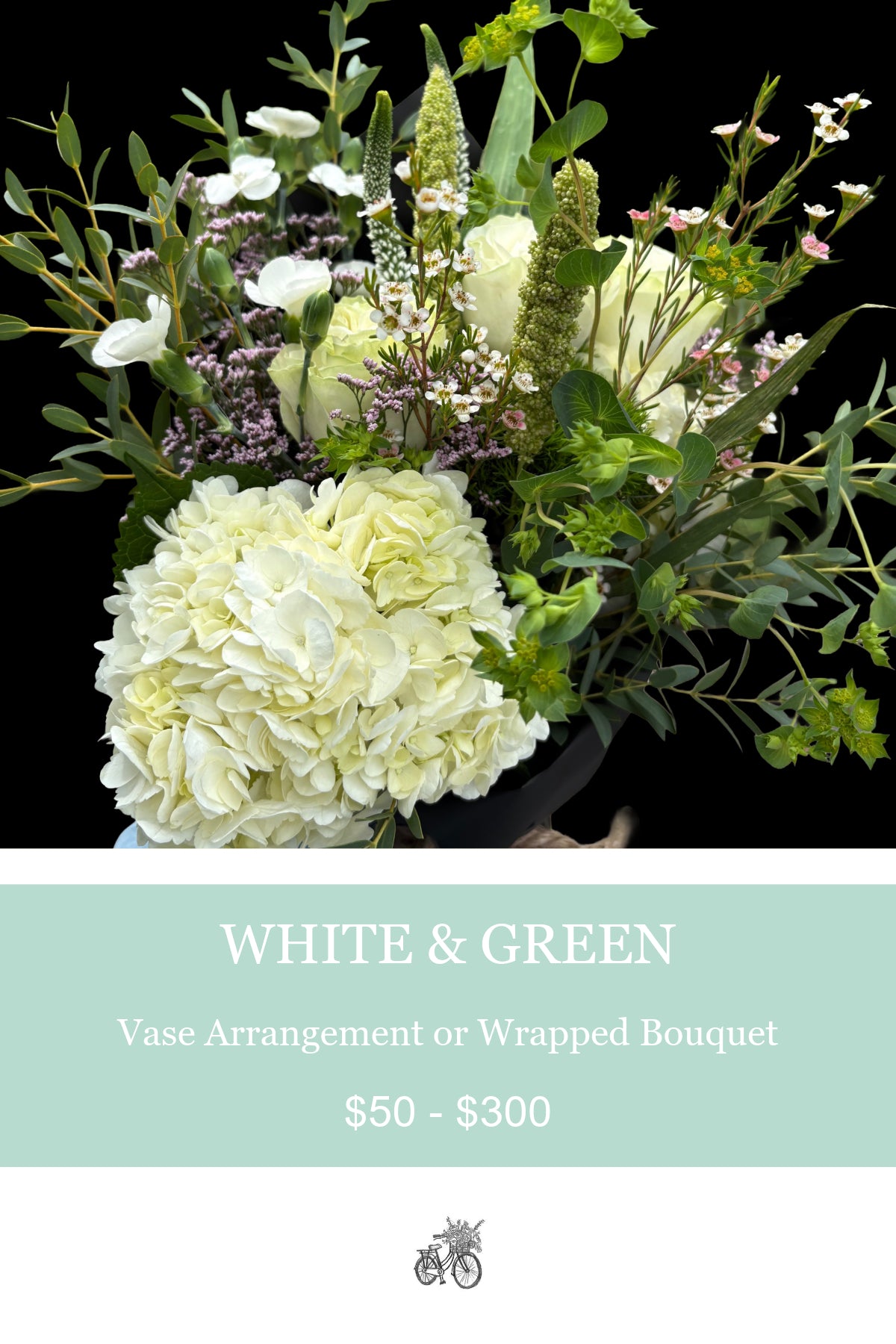 WHITE & GREEN