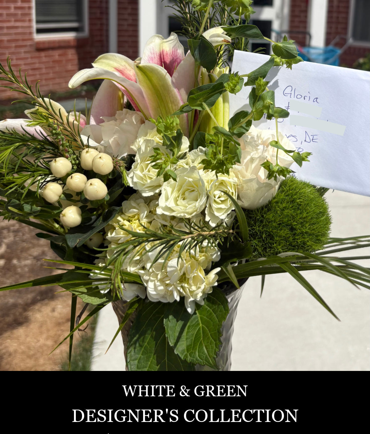 WHITE & GREEN